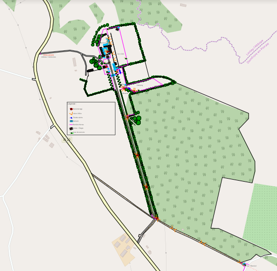 plan de masse, plan 3D, plan cadastre, plan de site, accès secours
